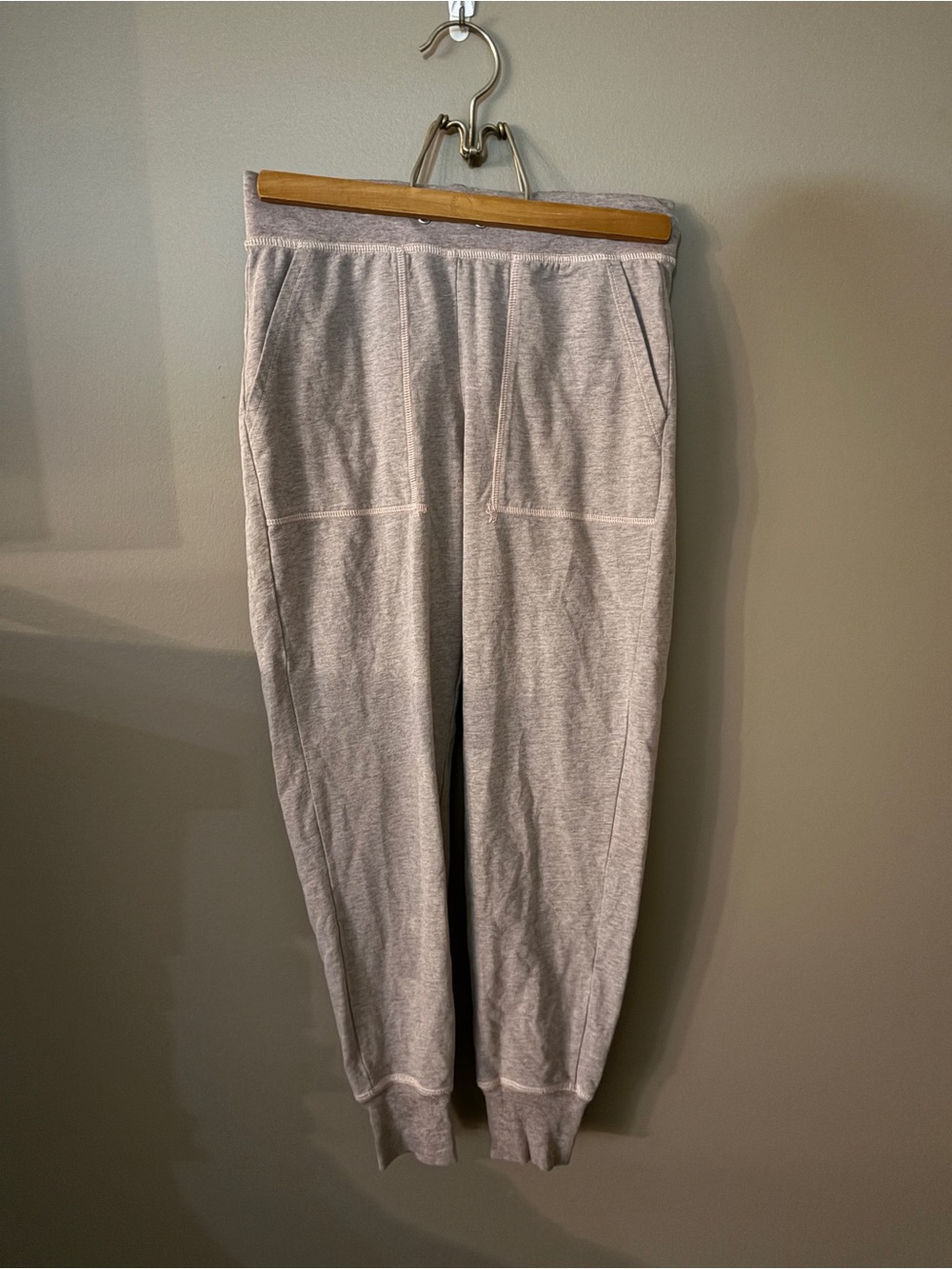 Goodlife Heather Gray Track Joggers